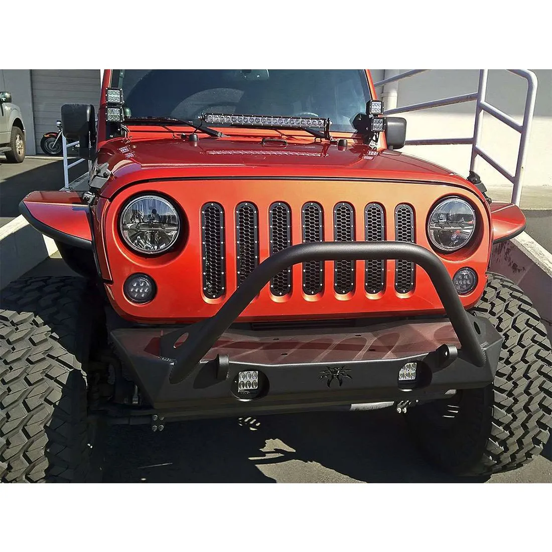 RIGID 2007-2015 Jeep JK A-Pillar Mount, Fits 4 D-Series or Radiance LED Lights product image