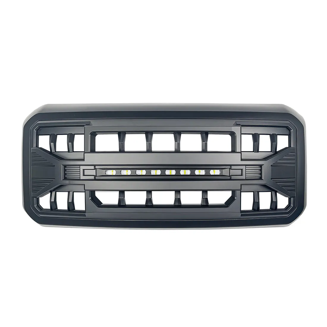 American Modified Amfmfa00105 Armor Grille With LED Off-Road Lights - Matte Black product image