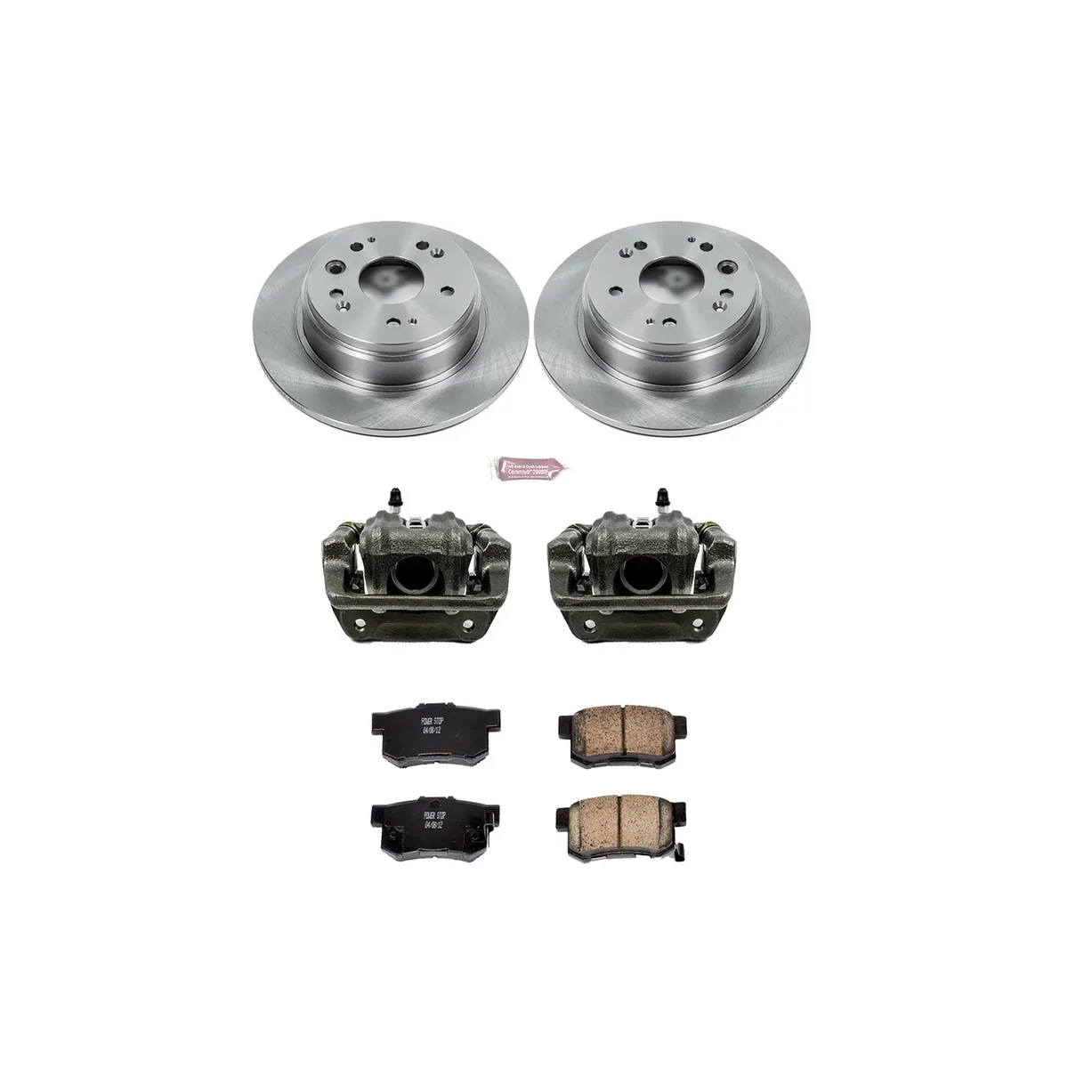 Z17 Direct Replacement Kit: Rotors; Ceramic Pads; Calipers product image