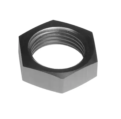 Redhorse Performance 08 An/Jic Aluminum Bulkhead Nut Black 2/Pkg