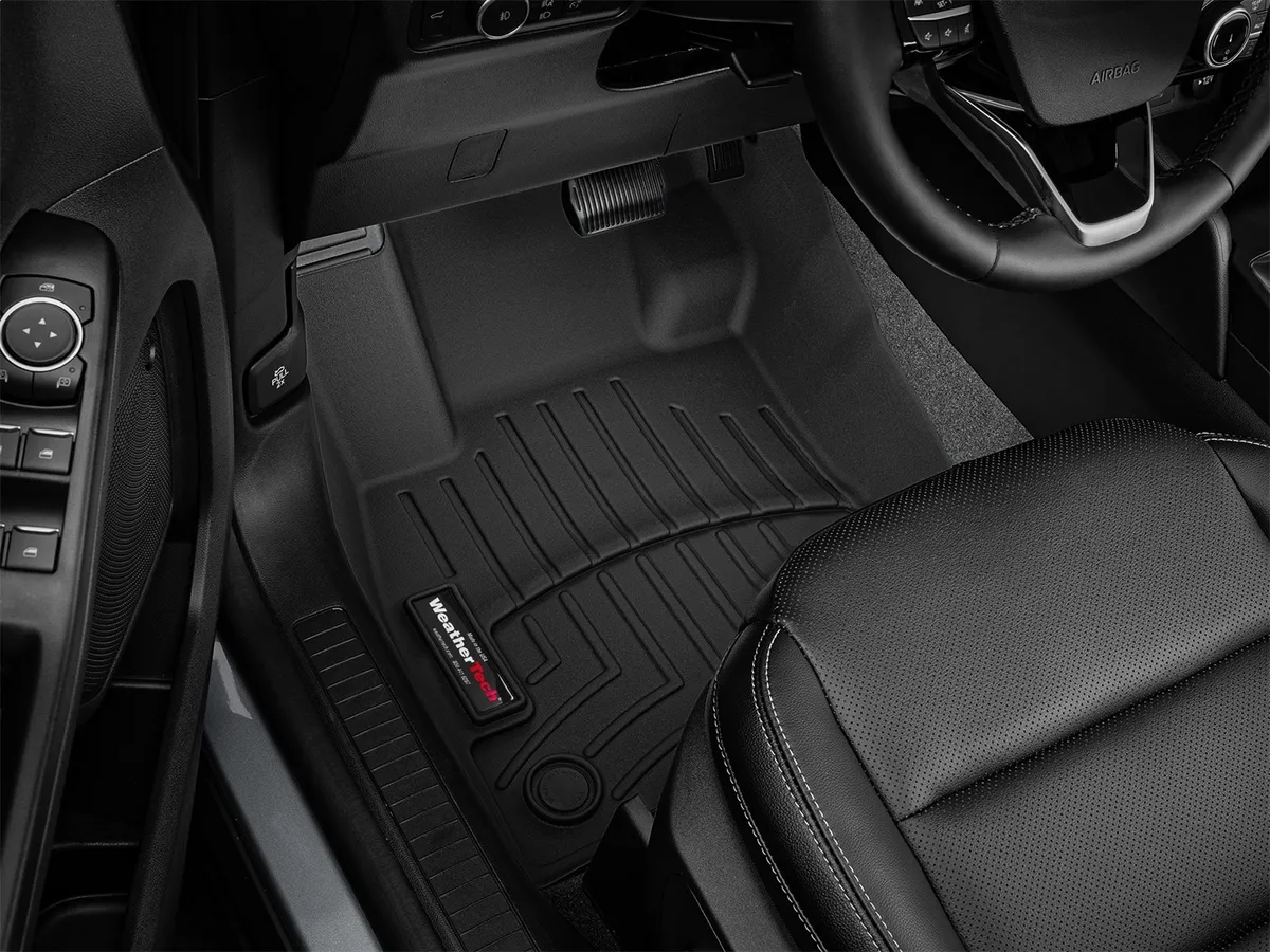 Ford Escape 2021 Black Front FloorLiner No Retention on Passenger side product image