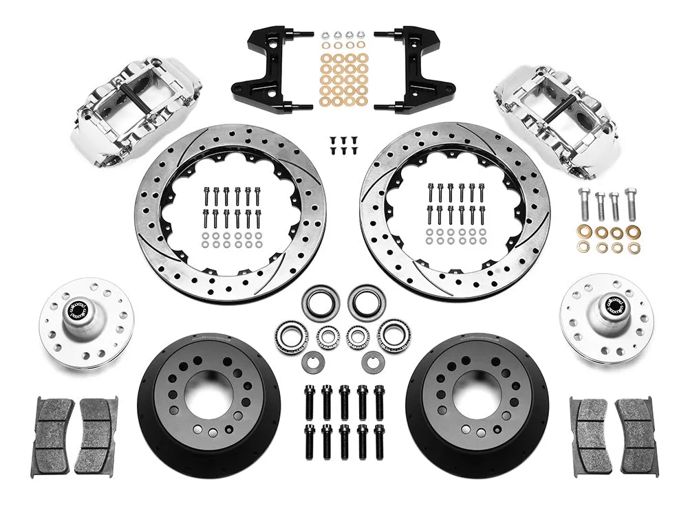 1974 - 1980 Ford, Mercury Forged Narrow Superlite 6R Big Brake Front Brake Kit (Hub) - 140-9801 product image