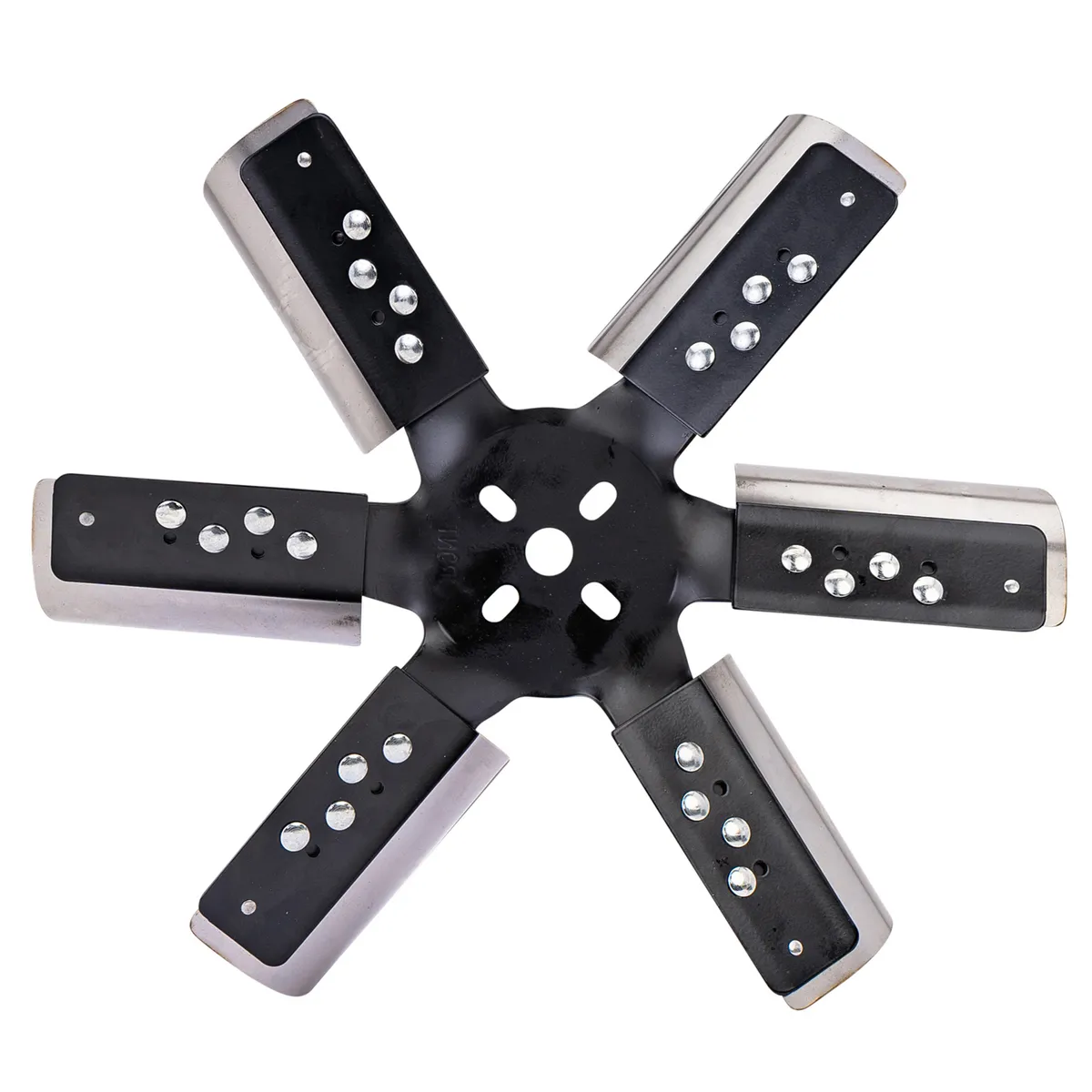 15 Heavy Duty Stainless Steel Standard Rotation Flex Fan, Black Hub product image
