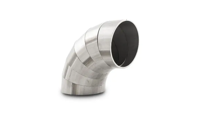 Stainless Steel Pie Cuts; 1.75 in. Tube OD; 2.0625 in. Centerline Radius; 15 Deg. Bend Angle; 6 Pcs.; 304 Stainless Steel; 90 Degree Elbow; product image
