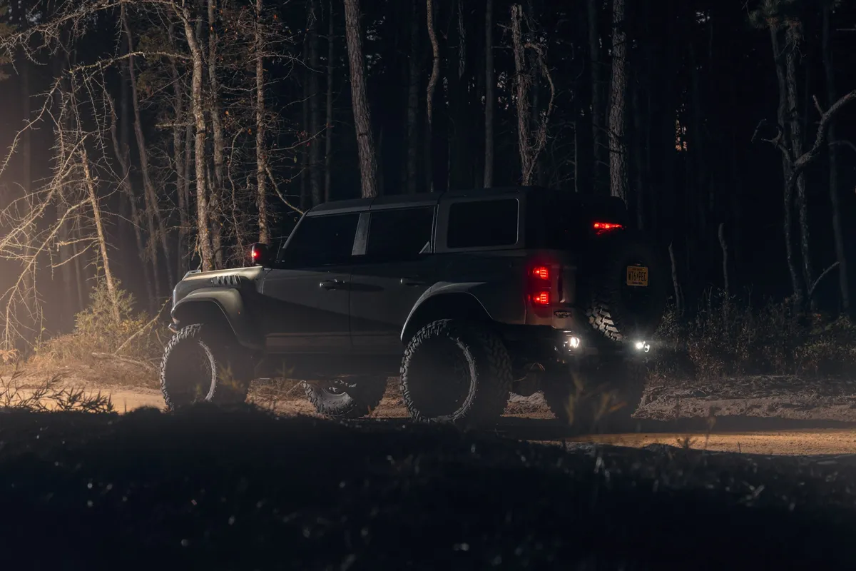 2022-2026 Ford Bronco Raptor Phantom Rear Bumper product image