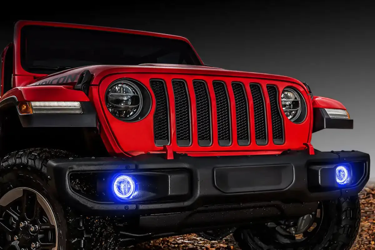 Oracle LED Surface-Mount Fog Light Halo Kit - Green - JT/JL and JK w/ Factory LEDs product image