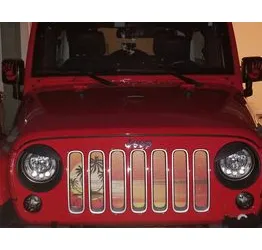 Endless Summer Collection - Palm Tree Grille Inserts product image