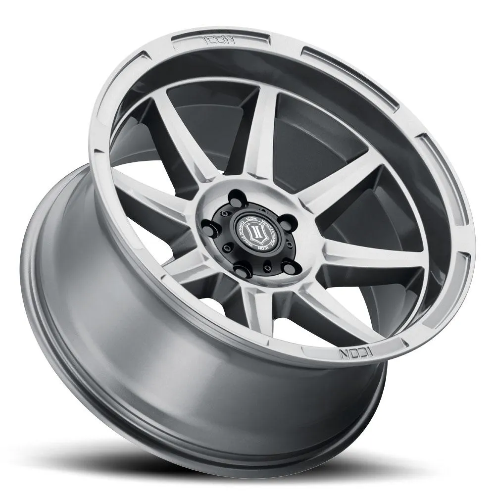 ICON Alloys Bandit, Gloss Black, 20 x 10 / 6 x 135, -24mm Offset, 4.5" BS product image