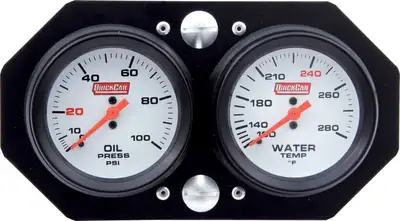 Quickcar Racing Products Gauge Panel Pro Sprint Vertical Mnt