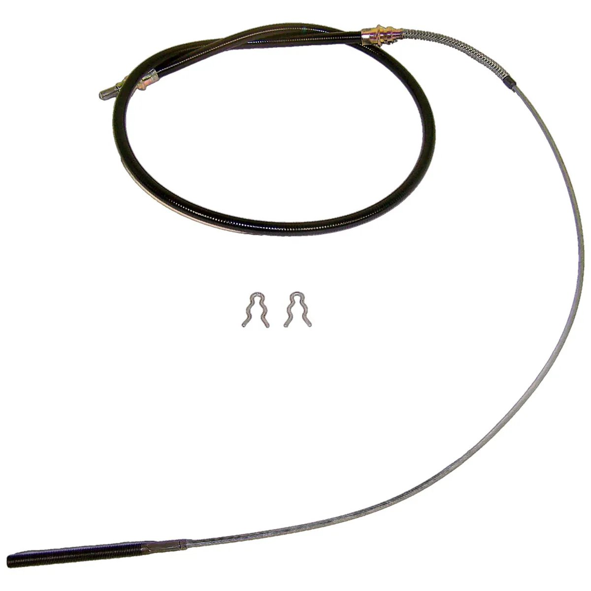 Crown Automotive Jeep Replacement J5355286 Front Parking Brake Cable for 1981-1986 Jeep CJ-8, 71-5/8 Long product image