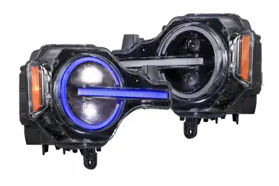 Morimoto Morimoto Xrgb LED Headlights: Ford Bronco (21+) (Pair / RGB Drl)
