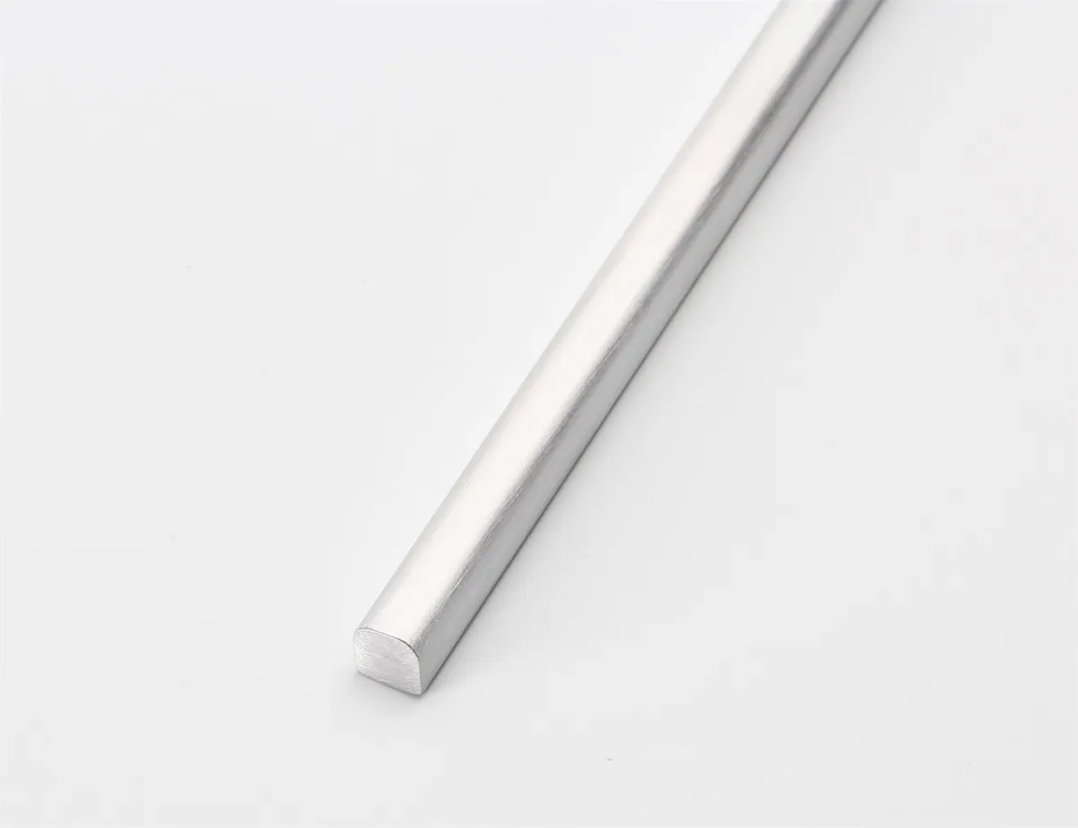Interior Trim; Billet Aluminum; Smooth; Polished Finish; 6 ft. Stick; product image