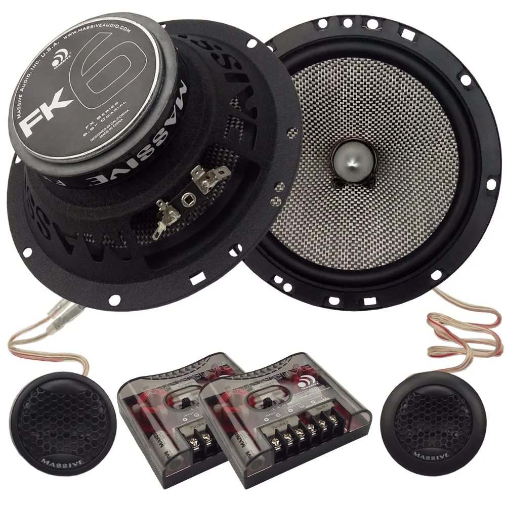 FK6 - 6.5" 80 Watts RMS Component Kit Speakers product image