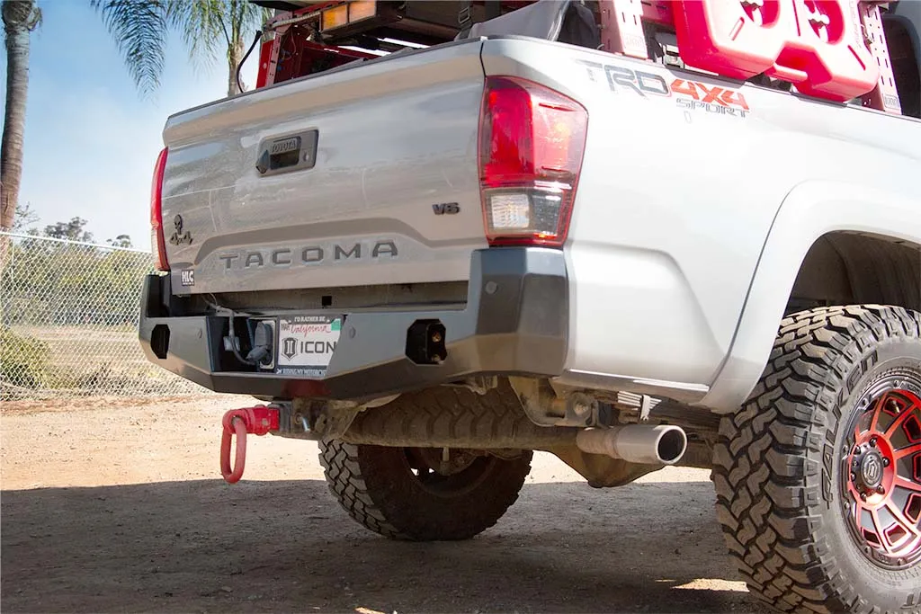 16-Up Toyota Tacoma Rear Bumper product image