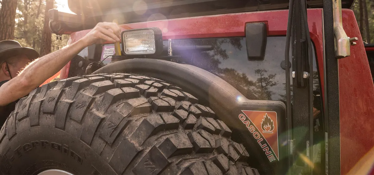 AEV Fuel Caddy for JK Wrangler and JL Wrangler product image