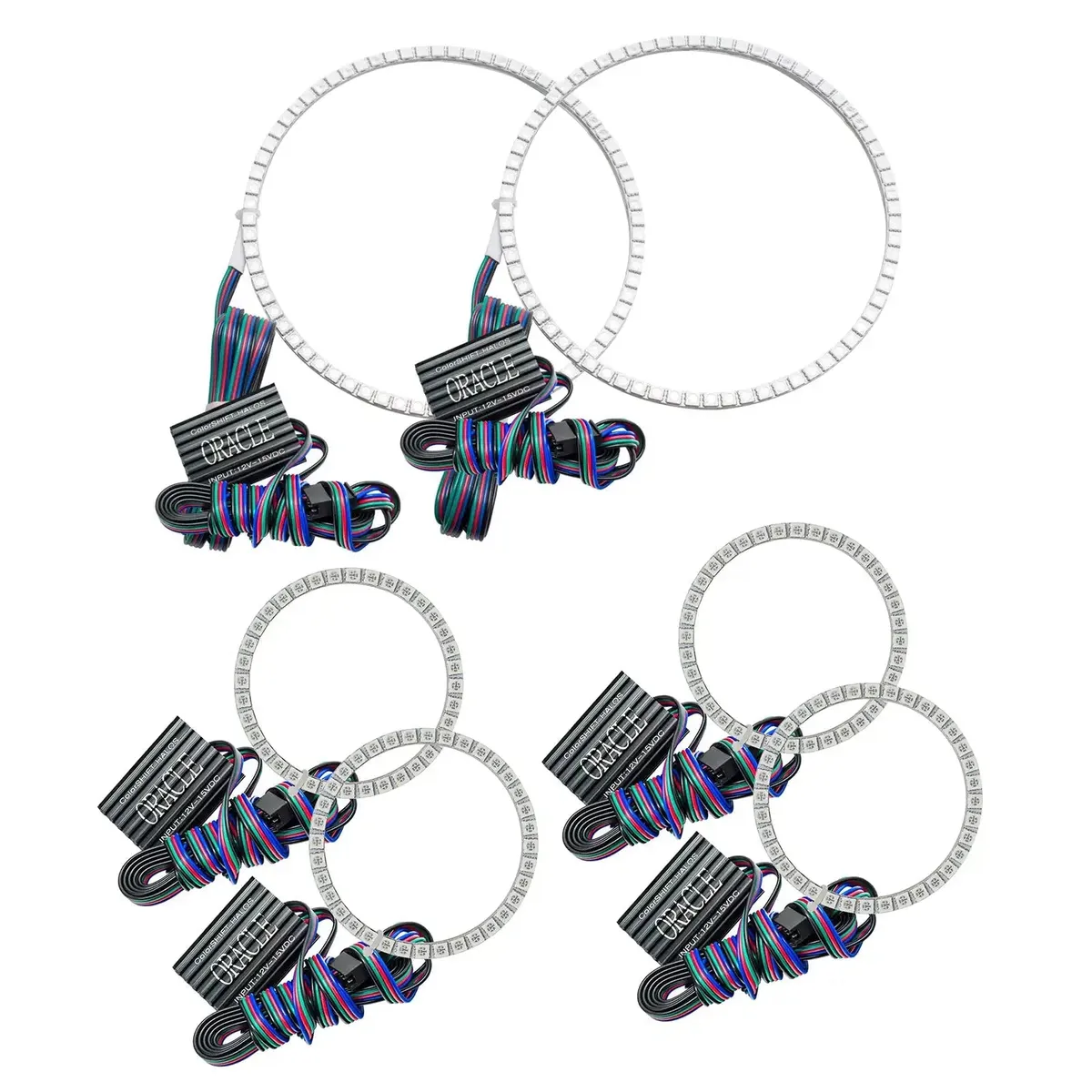 ORACLE Lighting 2001-2004 Nissan Frontier LED Headlight Triple Halo Kit product image