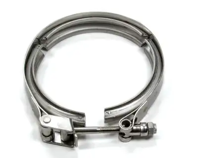 Vibrant Performance Quick Release V-Band Clamp; 4 in. Matiching Tube Size; 4.625 in. Flange OD; 300 Series Stainless Steel;