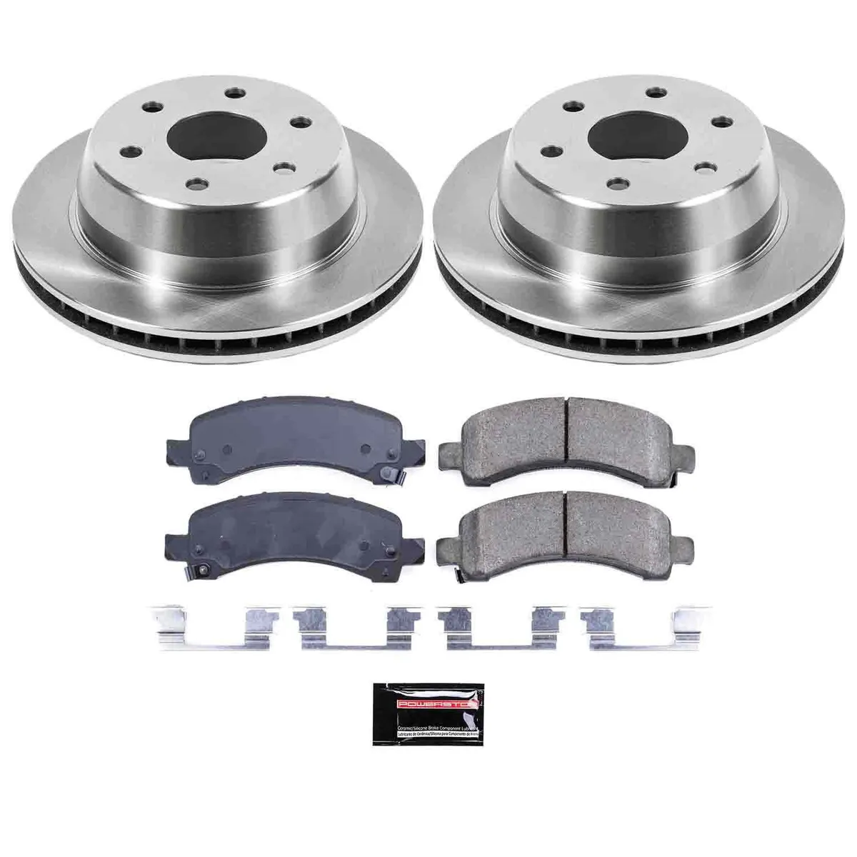 Autospecialty Brake Kit Rear 2003-2006 Cad Escalade 2003-2006 Chevy Avalanche 1500 2003-2014 Chevy ex product image
