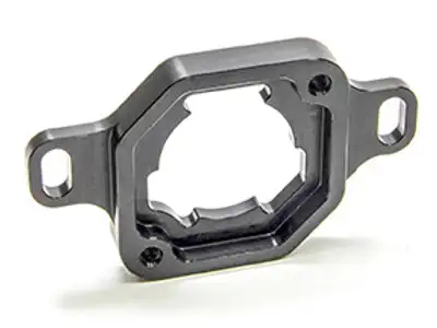 TI22 Performance Power Steering Pump Mount Adj Black Aluminum
