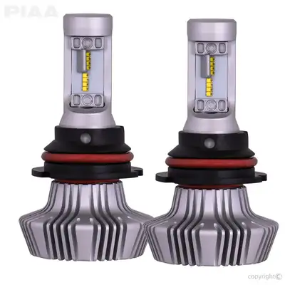 PIAA 9007 Platinum BULB Replacement Twin; 25W; 6000K; 4000LM; Twin Pack;