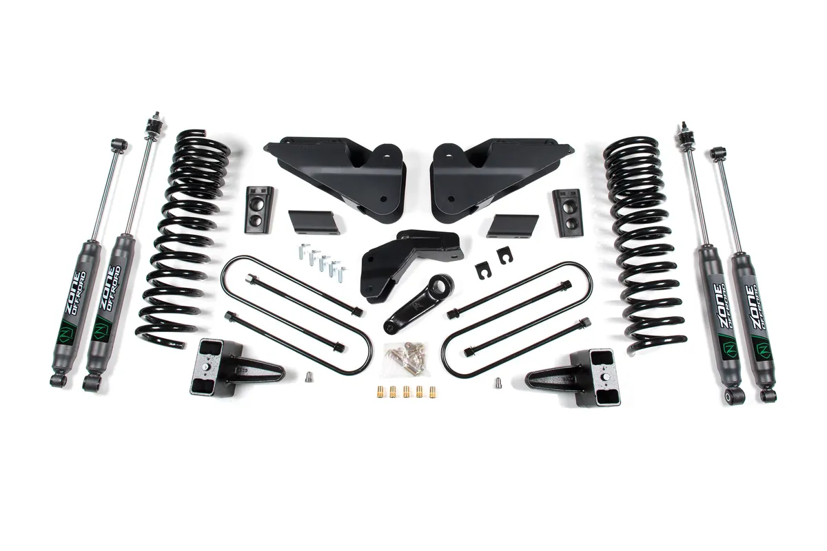 2013-2018 Ram 3500 6.5 Suspension Lift Kit- Dsl - Front Coils Rear Blocks - Fox 2.0 Adventure Series Shocks product image