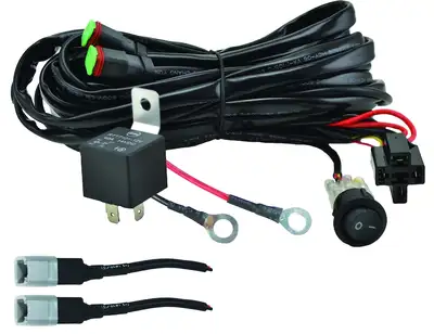 Hella Hella 357211011 HELLA Fog / Driving Light Wiring Harness Kit 357211011