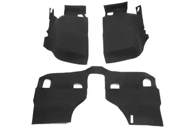 BedRug 0710 (Not 1114) JK 2 Door W/Heat Shields 3pc Front Kit Bedtred