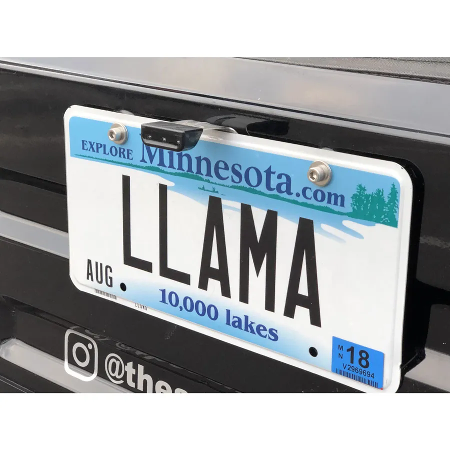 Jeep License Plate LED Light With 6 Foot Disconnectable Harness LitePLATE OffRoadOnly product image