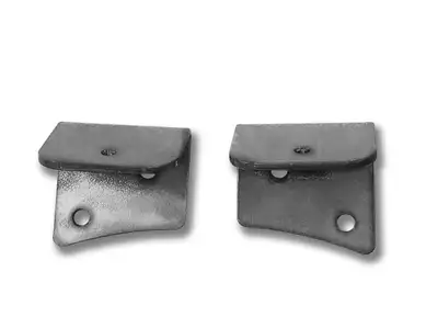 Steinjager Exterior Accessories 2007-2018 Light Mounts Lower Windshield Bare