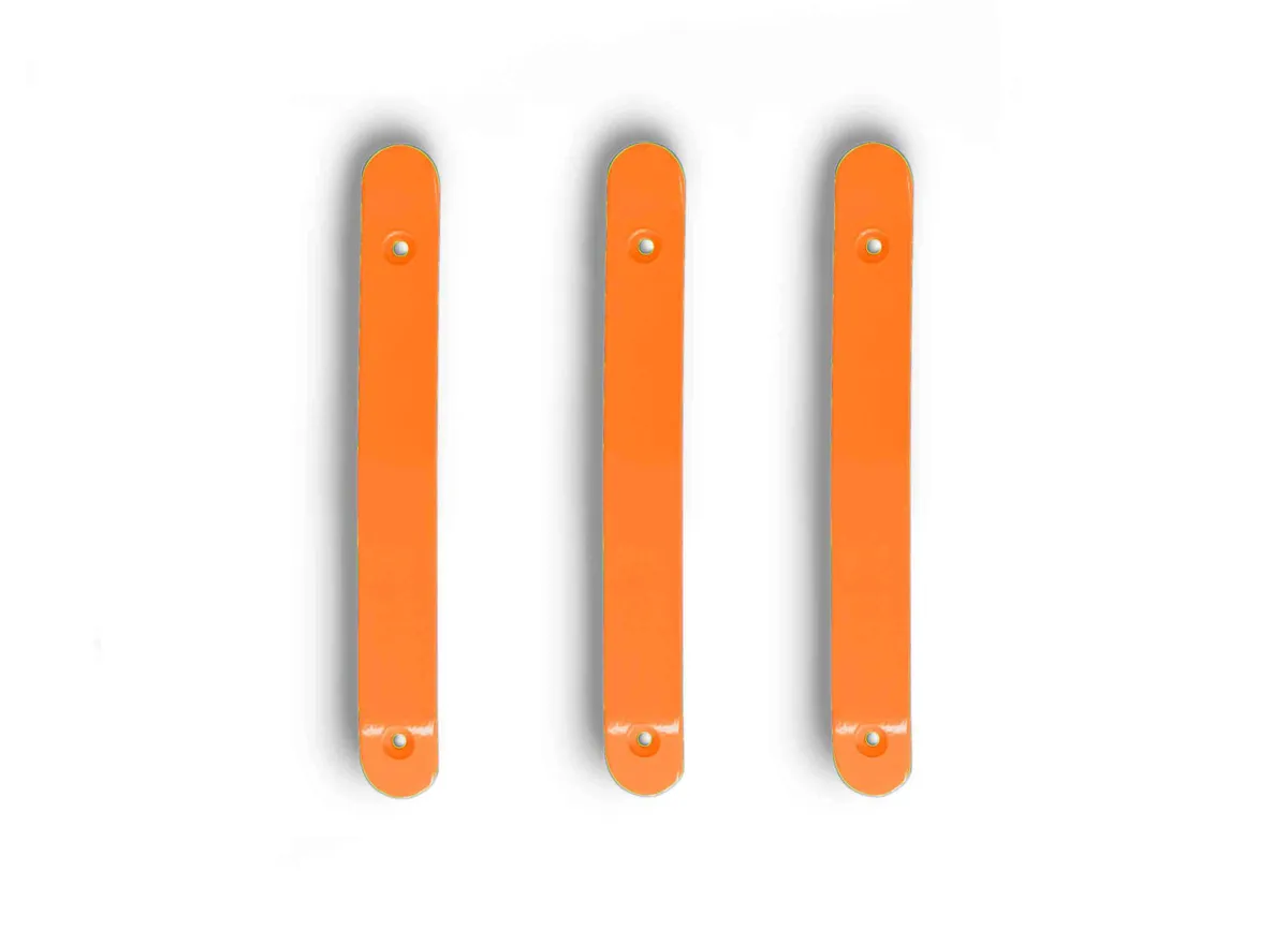 Doors 2007-2018 Handle Accents 2 Doors Plus Tailgate Fluorescent Orange product image