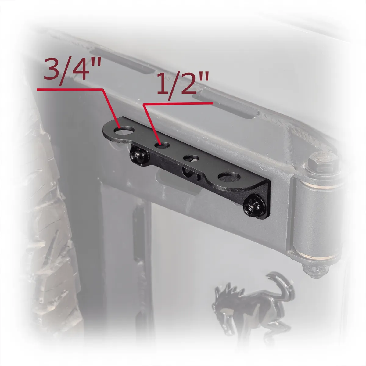 21c Bronco (Excludes Raptor) Tailgate Hinge Antenna/ Dune Flag Mount product image