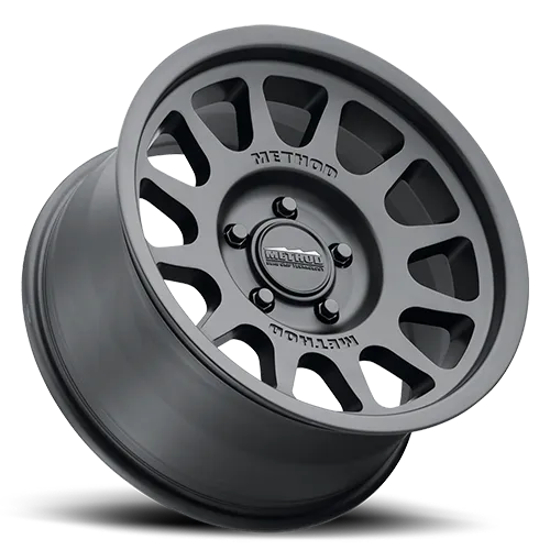 Method Race Wheels Aluminum Wheels 16x6 Bead Grip MR703 Bolt Pattern 5 On 130 Offset 68 Lip Size 0 Matte Black MB Method