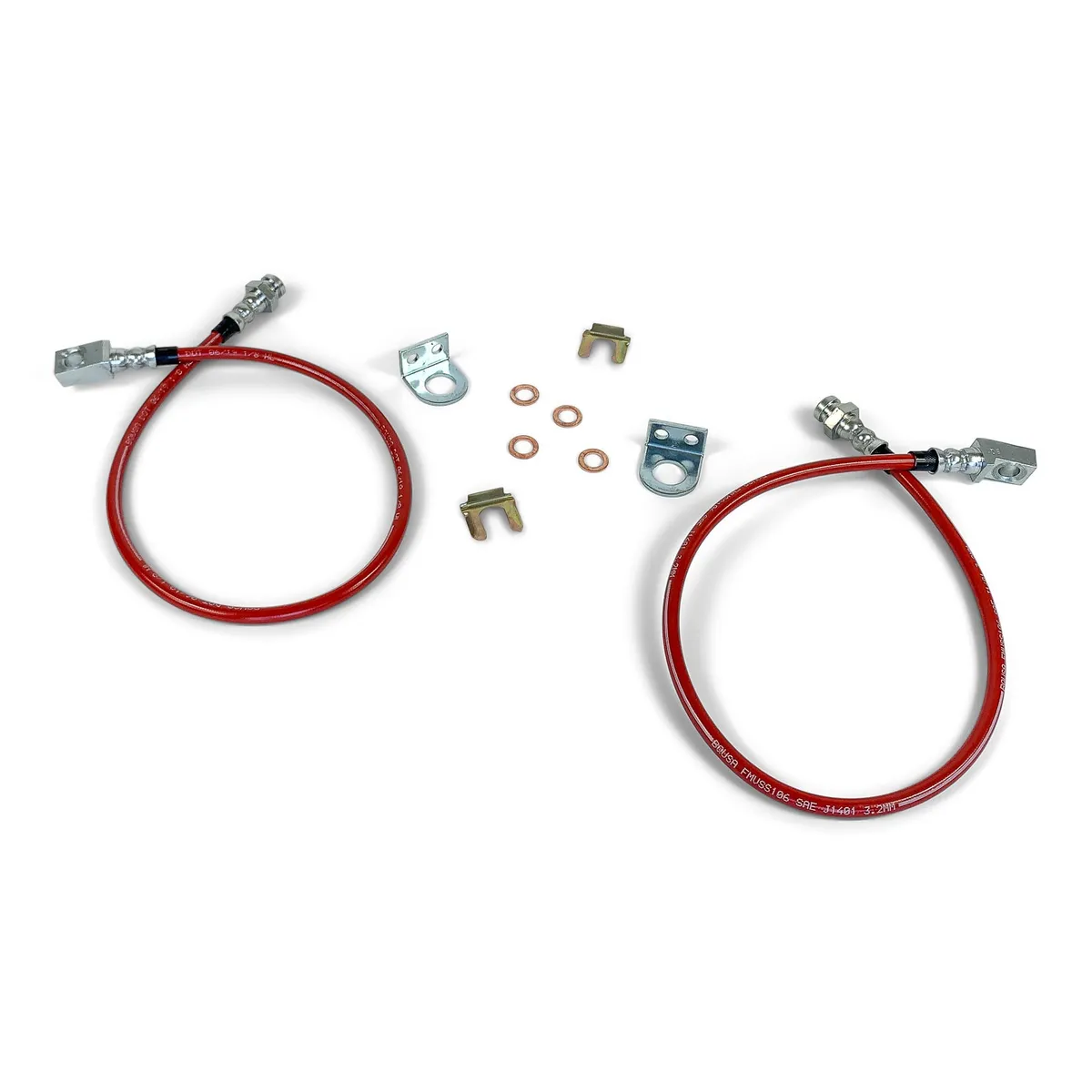 Jeep Front Brake Lines 1984-2006 TJ/LJ/XJ/ZJ Clayton Off Road product image