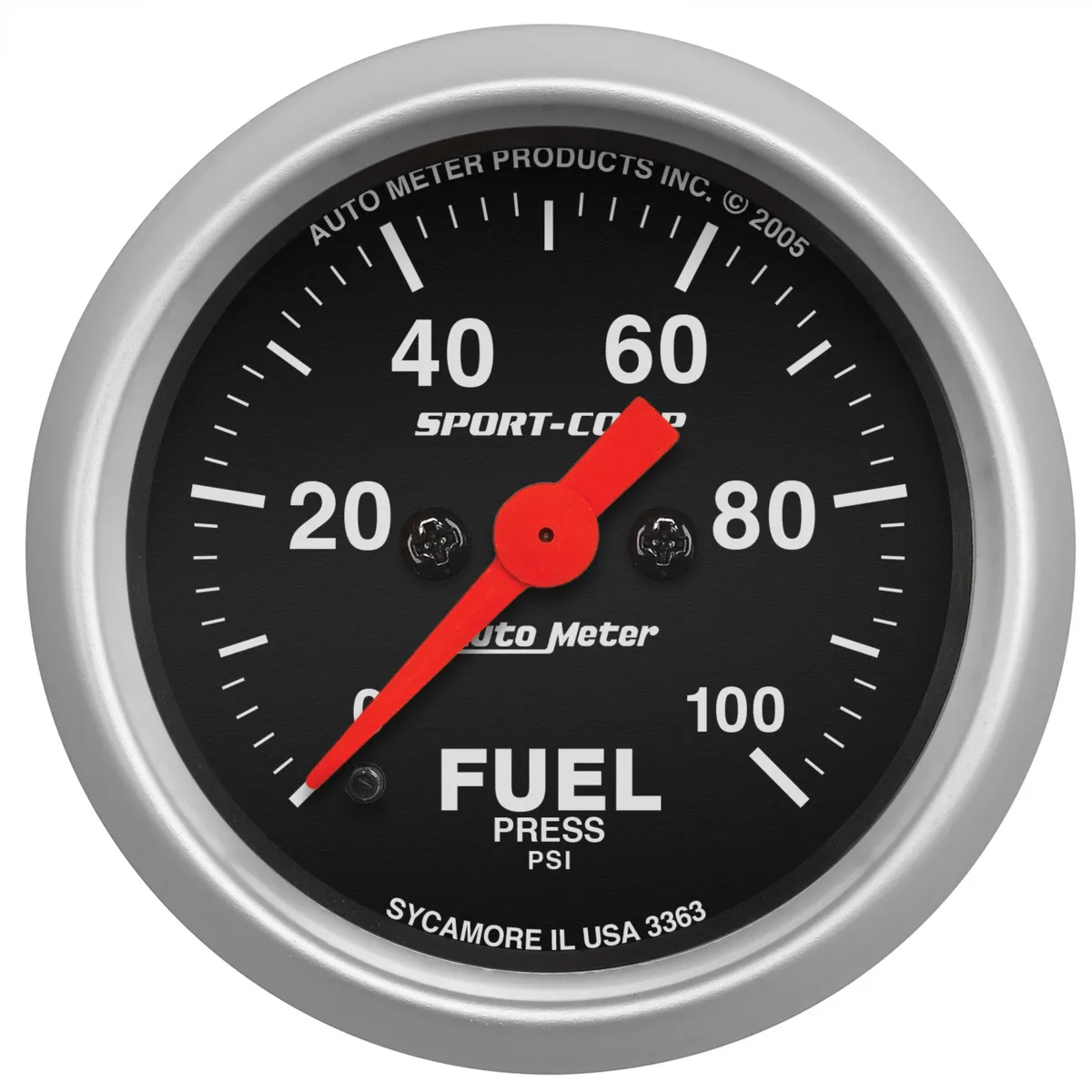 Gauge, Fuel Pressure, 2 1/16", 100psi, Digital Stepper Motor, Sport-Comp product image