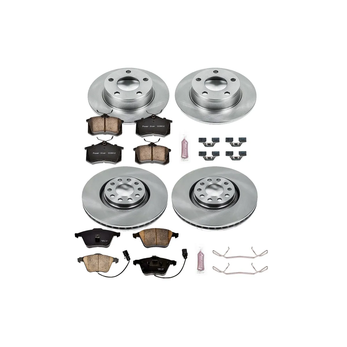 Z17 Direct Replacement Kit: Rotors; Ceramic Pads W/Hardware product image
