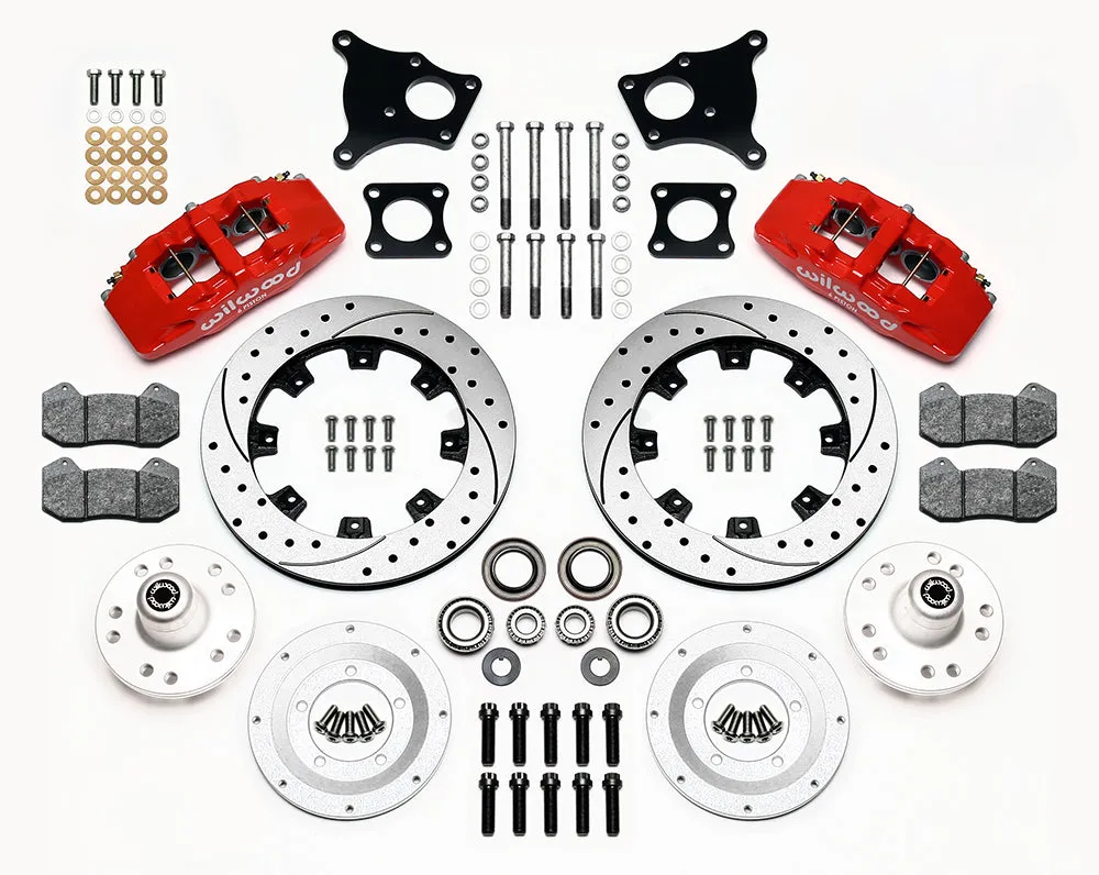 1969 - 1976 American Motors Forged Dynapro 6 Big Brake Front Brake Kit (Hub) - 140-13554 product image