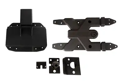 Rugged Ridge 18c Wrangler JL Spartacus HD Spare Tire Carrier Kit