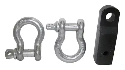 Crown Automotive Jeep Replacement Fits All 2in Receiver Mounts Receiver Kit