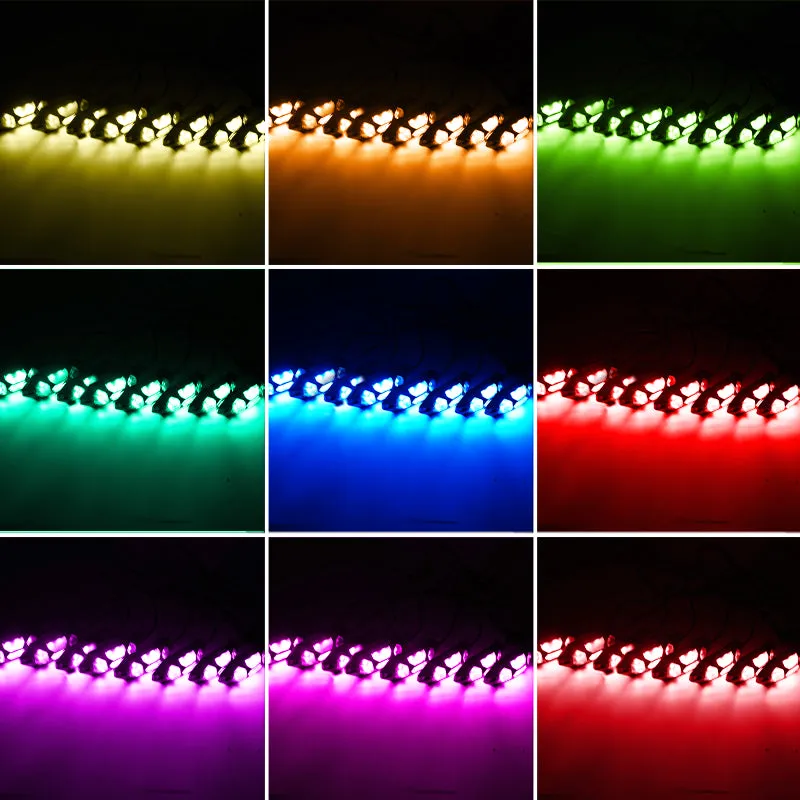RGB-W LED Rock Lights for Trucks | Wireless Control product image