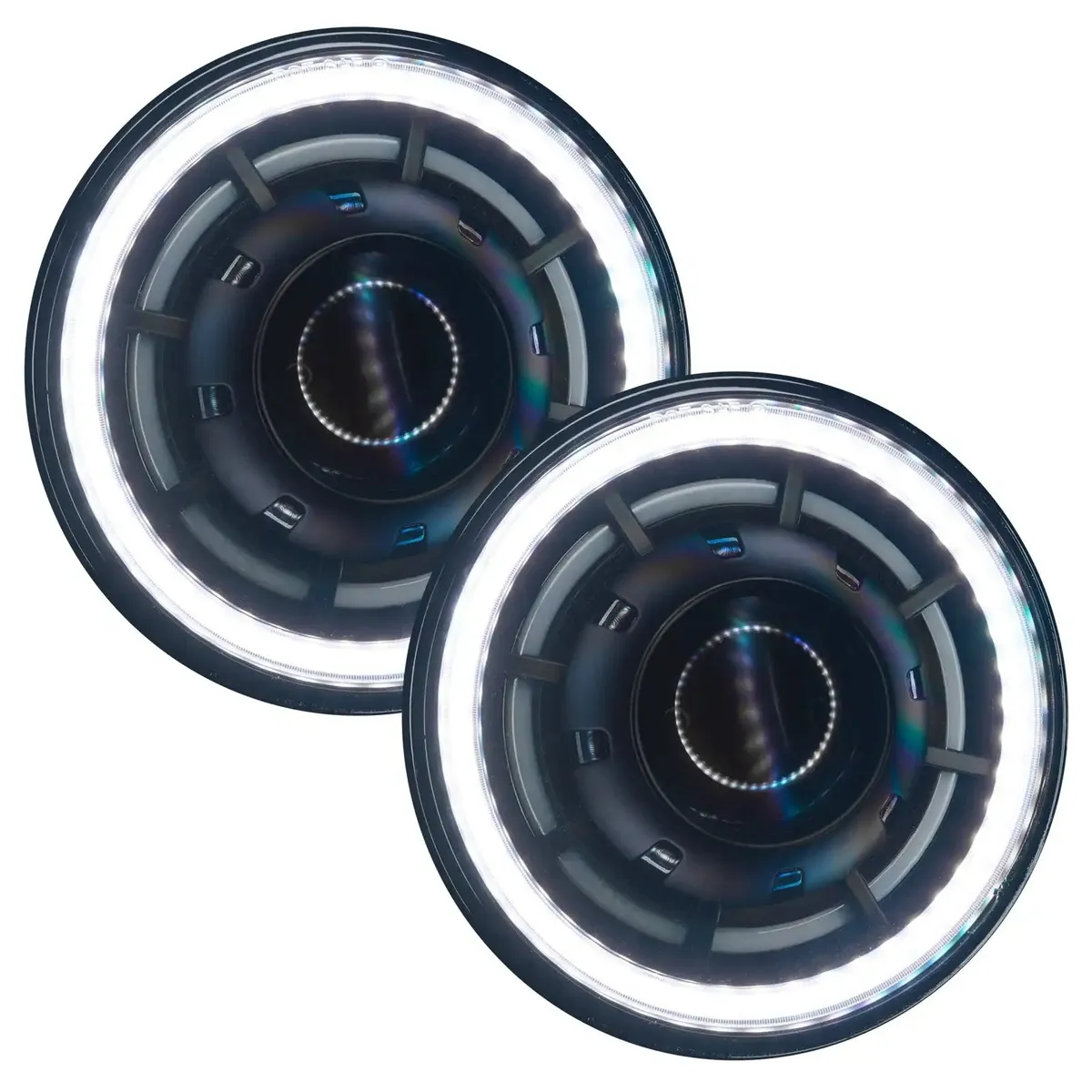 Oracle Oculus 7" ColorSHIFT Bi-LED Projector Headlights for Jeep JK product image