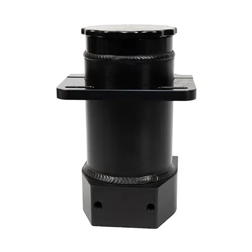 8.25 Hydroboost W/ Clamp 6 Return 10 Feed Black Anodized Black Street Cap product image