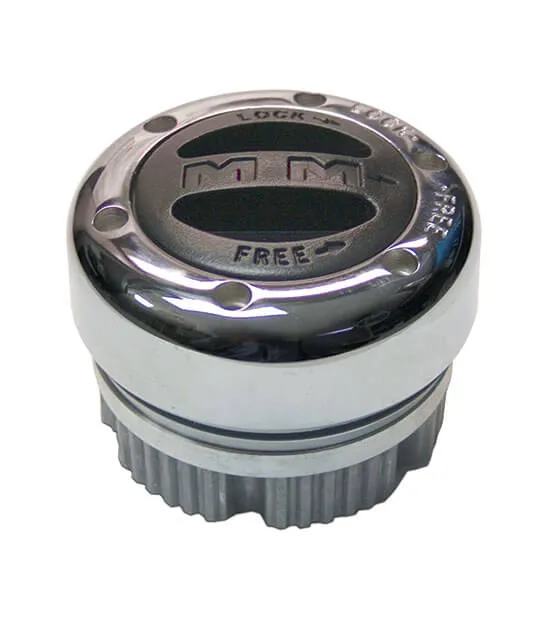 19 Spline Manual Hub 6 Internal Bolts Chrome Street Master Mile Marker product image