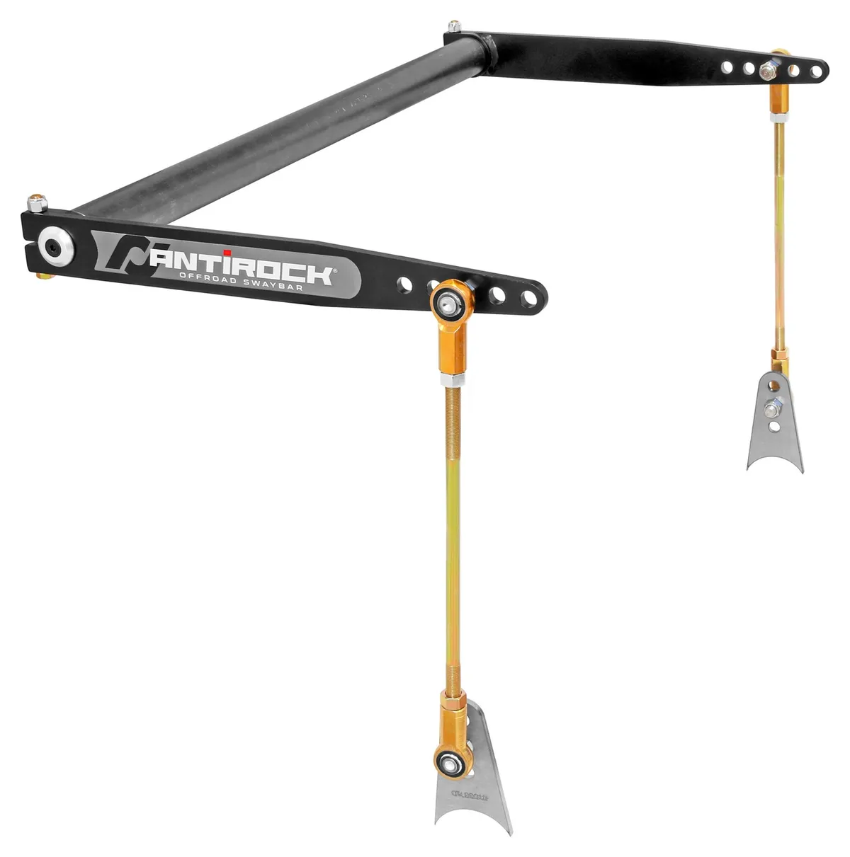 Antirock Sway Bar Kit Universal 39 1/2 Inch Bar 18 Inch Steel Arms RockJock 4x4 product image