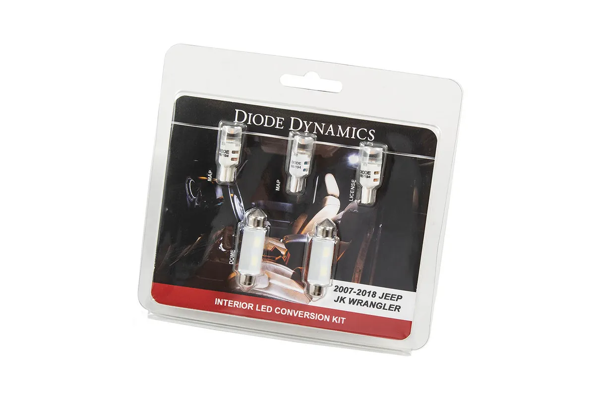 Diode Dynamics Interior LED Conversion Kit Stage 1 Cool White - JK 4Dr product image