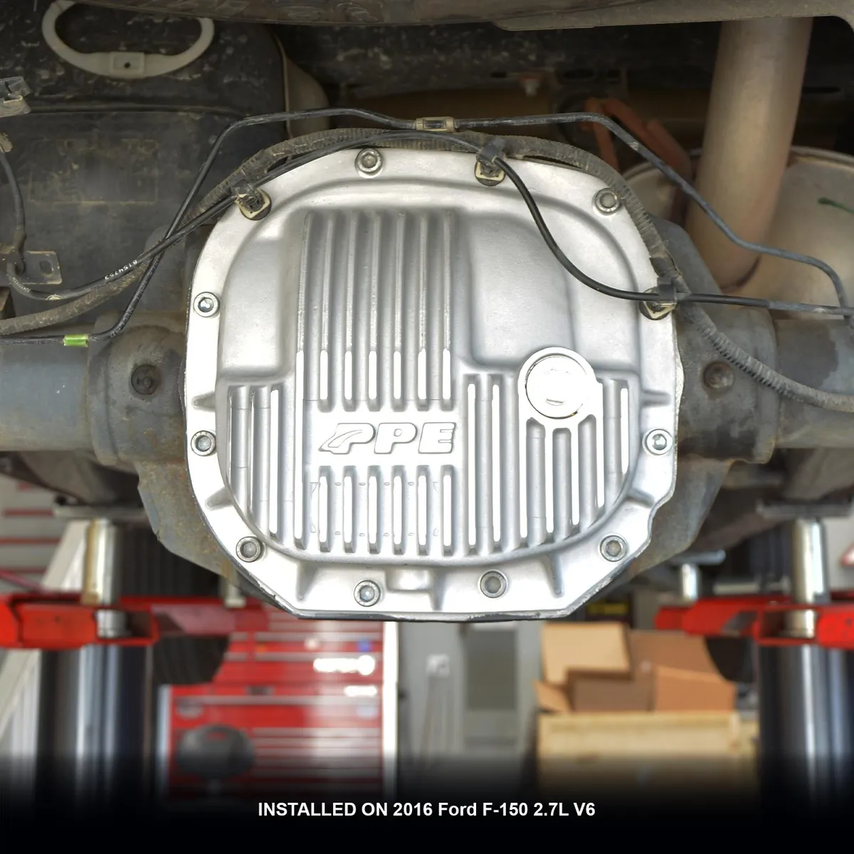 Differential Cover Kit Ford 8.8 Axle 2015+ Raw PPE Diesel product image