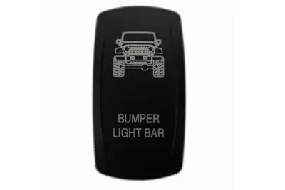 sPOD sPOD JK Bumper Light Bar Rocker Switch Cover