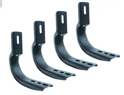 Go Rhino Go Rhino 6840465 - OE Xtreme Side Steps - Mounting Brackets Only -Textured Black