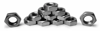 Steinjager Nuts Bulk Jam 7/8-14 LH 12 Pack Grade 2 Plated Zinc Silver