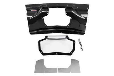 Corsa Performance Corsa Performance C8 Corvette Carbon Fiber Trunk Panel with Polycarbonate Window