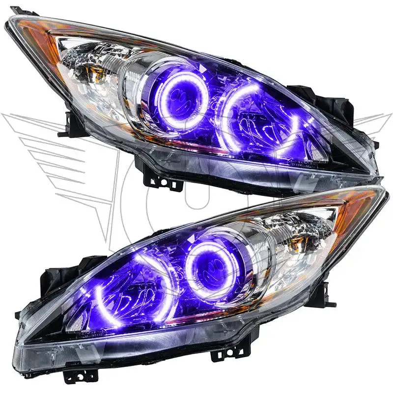 ORACLE Lighting 2010-2013 Mazda 3 Pre-Assembled LED Halo Headlights - Non-HID product image